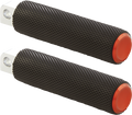 ARLEN NESS Knurled Footpegs - Orange 07-902