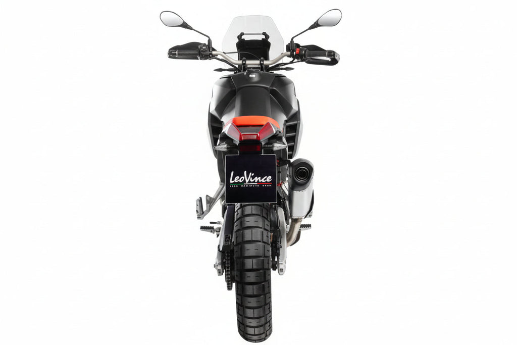 LEOVINCE - LV-14 Slip-On Muffler - Titanium - Aprilia Tuareg 660 15626TU 1811-4952