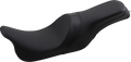 DRAG SPECIALTIES Forward Positioned Predator 2-Up Seat - Solar Leather - FL '08-'22 0801-1264