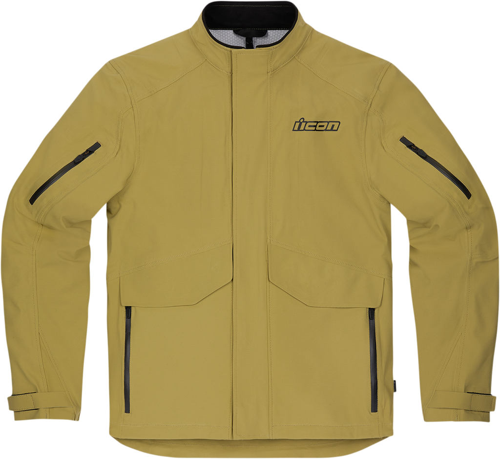 ICON Stormhawk Jacket CE - Tan - Medium 2820-5360