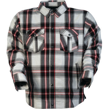 Z1R Ashwood Flannel - Red - 5XL 2820-7682