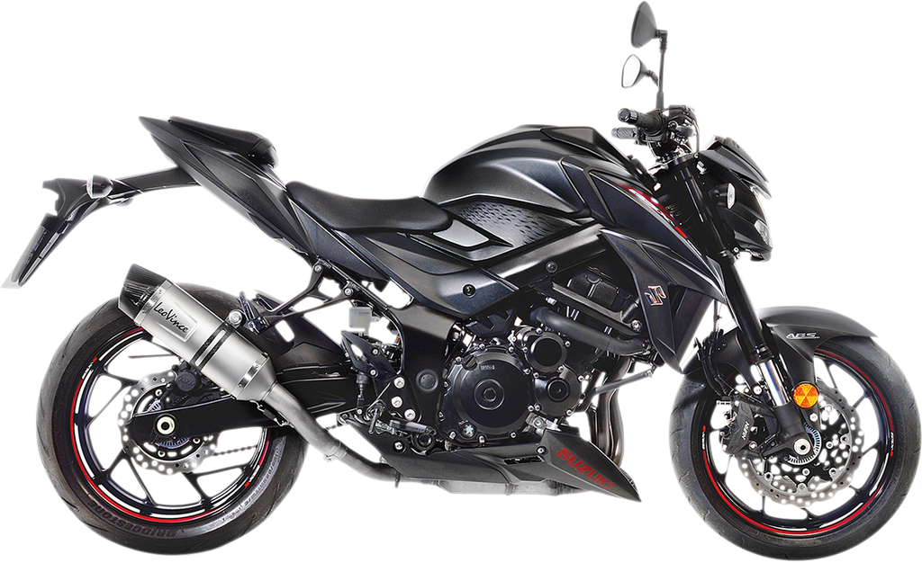 LEOVINCE LV One Evo Slip-On Muffler - Stainless Steel 14175E