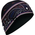 ZAN HEADGEAR SportFlex® Helmet Liner - Classic Bandanna - Red/White/Blue WHLL148