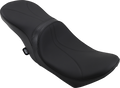 DRAG SPECIALTIES Low Touring Seat - Mild Stitched - Yaffe Tanks - FL '18-'22 0801-1069