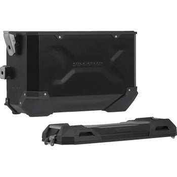 SW-MOTECH TRAX ADV Aluminum Case System - Black - BMW R 1200/1250 R '14-'24 KFT.07.573.70000/B