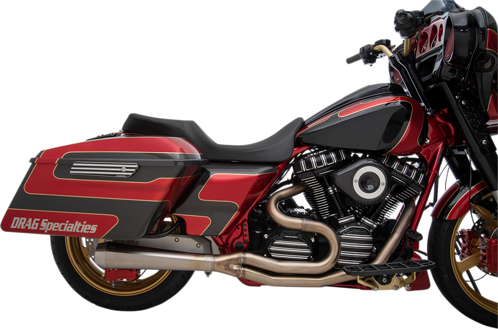 DRAG SPECIALTIES Predator 2-Up Seat - Vinyl - FL '08-'22 0801-1268