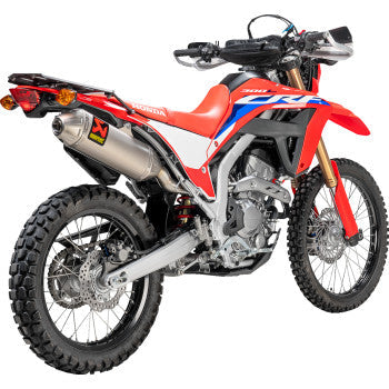 AKRAPOVIC Slip-On Line Muffler - Titanium - Honda CRF300L S-H3SO11-BNTA