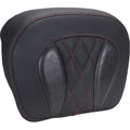 MUSTANG Chopped Tour-Pak® Pad - Dark Cherry Stitching - FLH/FLT '23-'25 88440DC