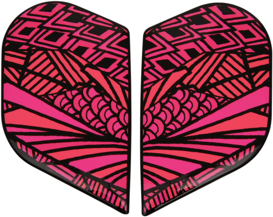 ICON Alliance GT™ Side Plates - Bird Strike - Pink 0133-1078