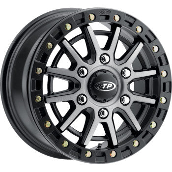 ITP Wheel - SD10 Beadlock - Front/Rear - Brushed Gray w/Black - 15x7 - 6/5.5 - 78.9 mm 1522771720B