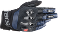 ALPINESTARS Halo Gloves - Dark Blue/Black - 2XL 3504822-7109-2X