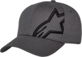 ALPINESTARS Corp Snap 2 Hat - Charcoal/Black - One Size 1211810091810OS
