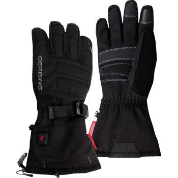 GERBING HEATED CLOTHING Women's 7 V S7 Battery Heated Gloves - Black - XS GERGVS7WBXS