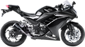 LEOVINCE LV-10 Black Edition Muffler - Ninja 300 15205B