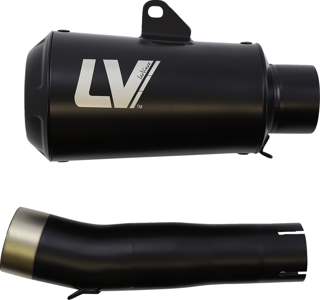 LEOVINCE LV-10 Slip-On Muffler - Full Black 15215FB