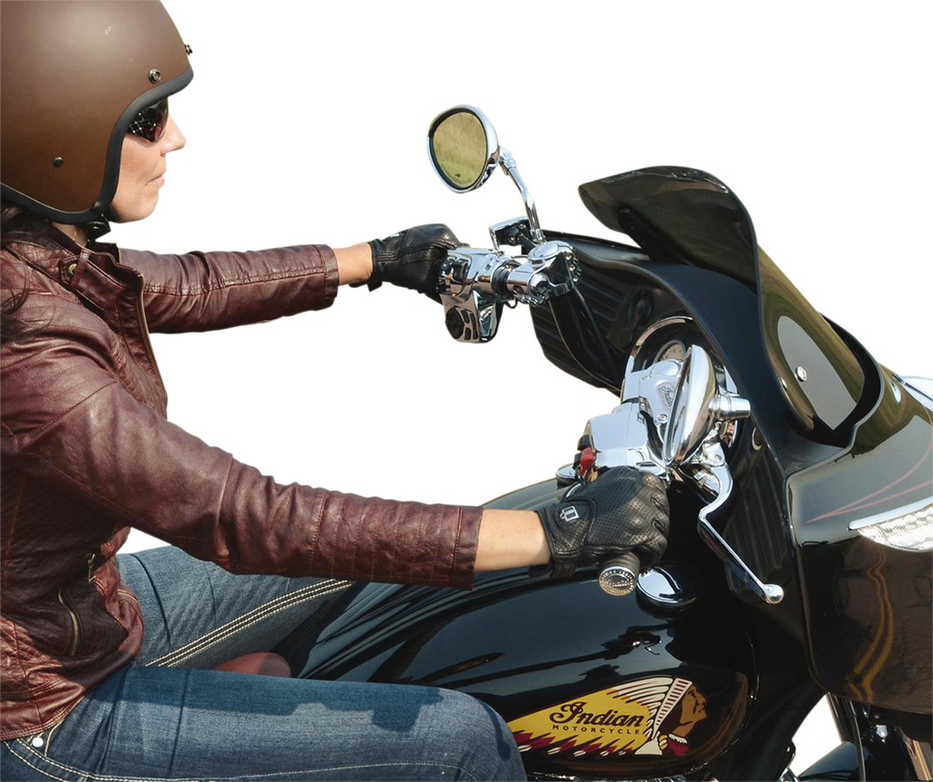 KLOCK WERKS Handlebar - Klip Hanger - 12" - Black/Chrome KWH-04-9011-BC
