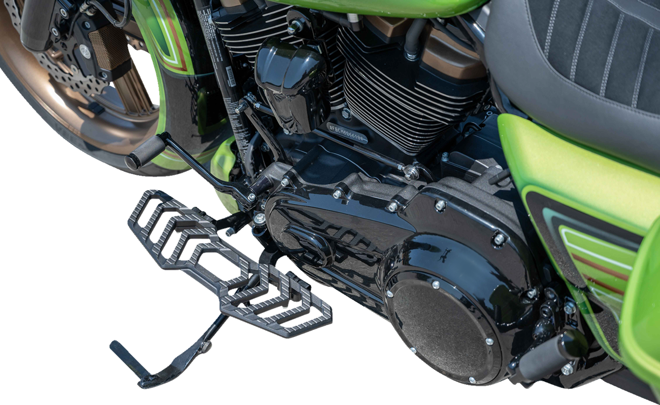 KODLIN MOTORCYCLE Trackboards Floorboards - Black K73232