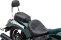 COBRA Detachable Backrest - Chrome - Solo Seat - Scout 502-2211