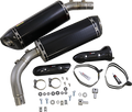 AKRAPOVIC Mufflers - Carbon Fiber YZF-R1 2009-2014 S-Y10SO10-HZC 1811-2981