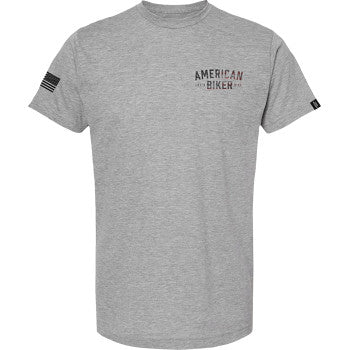 American Biker Biker Sam Active T-Shirt - Red/White/Blue - Small ABBRWBSAM02S241GYSR