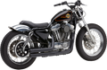 COBRA 909 Exhaust - Black - '86-'03 XL F/MID CONTROL MDLS ONLY 6701B