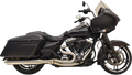 BASSANI XHAUST 2:1 Exhaust - Stainless Steel - Straight Can 1F18SS