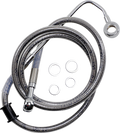 DRAG SPECIALTIES Brake Line - +8" - Stainless Steel - '15-'17 Softail 618299-8
