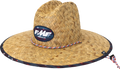 FMF Old Glory Straw Hat - Natural - One Size SU23193901 2501-4099