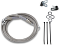 DRAG SPECIALTIES Brake Line - Front - +4" - Stainless Steel 640113-4
