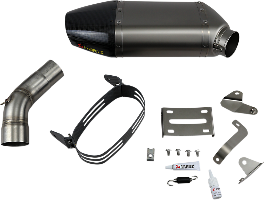 AKRAPOVIC Muffler - Titanium Ninja ZX-6R 2007-2008 S-K6SO5-HACT 1811-2944