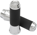 DRAG SPECIALTIES Grips - Custom - Chrome 354120