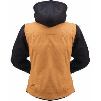Z1R Women's Jayrod Jacket - Black/Tan - Large 2813-1077