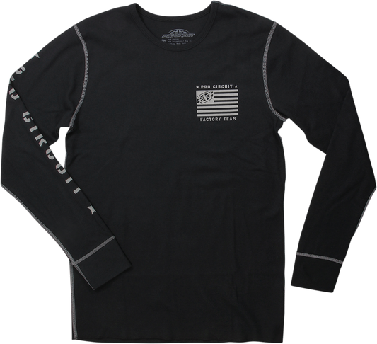 PRO CIRCUIT Thermal Shirt - Long-Sleeve - Black - 2XL 6412101-050