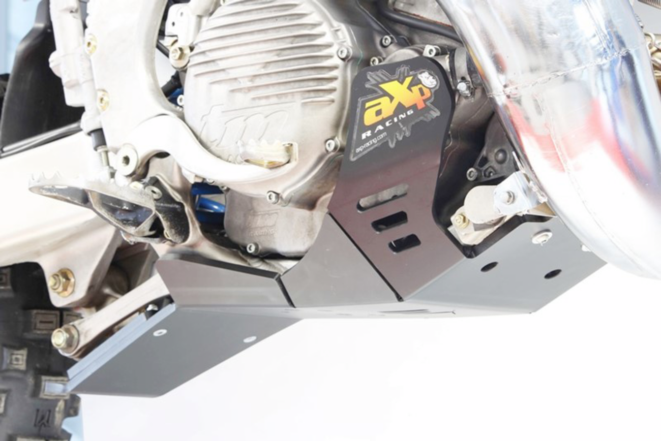 AXP RACING Xtrem Skid Plate - Black - TM Racing AX1624