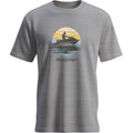 SLIPPERY Vintage T-Shirt - Heather Gray - Large 3030-25323