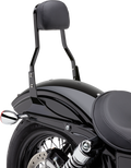 COBRA Short Sissy Bar - Black - Dyna 602-1202B