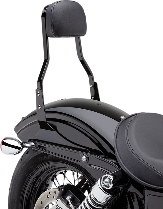 COBRA Short Sissy Bar - Black - Sportster 602-1203B