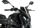 PUIG HI-TECH PARTS New Generation Windscreen - Black 20618N