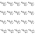 ARLEN NESS Bolt Kit - Rocker Box - 12-Point - Titanium - Polished 300-944