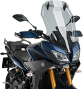 PUIG HI-TECH PARTS Touring Windscreen w/ Visor - Light Smoke - Yamaha 9726H