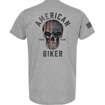 American Biker Biker Sam Active T-Shirt - Red/White/Blue - Small ABBRWBSAM02S241GYSR