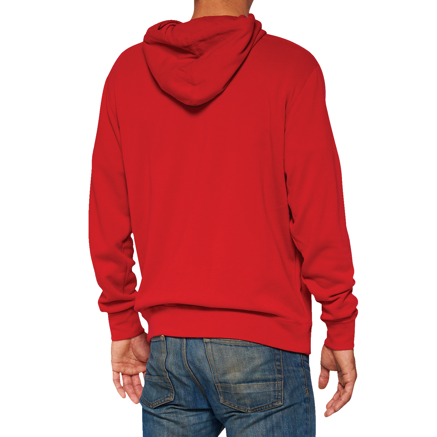 100% Icon Pullover Hoodie - Red - Large 20029-00012