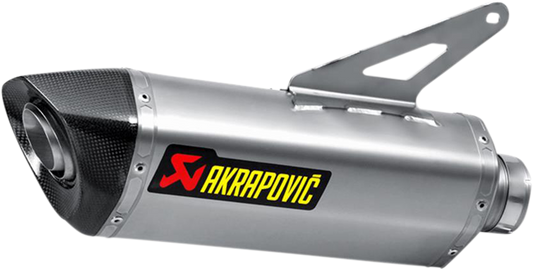 AKRAPOVIC Slip-On Line Muffler - Titanium Monster 821/1200 S-D12SO3-HRT 1811-2755