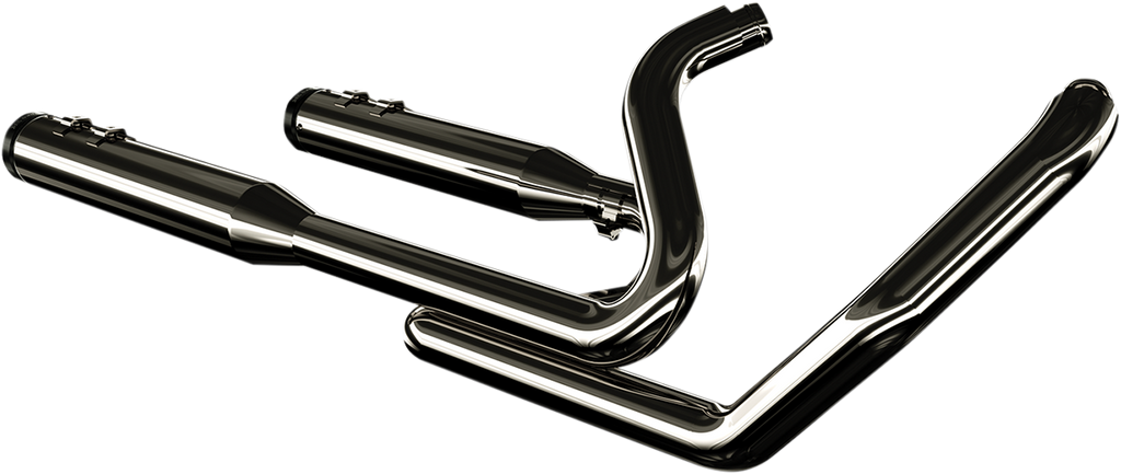 KHROME WERKS 2:2 Dominator Exhaust System - Eclipse - '09-'16 FL - With 4-1/2" Muffler 201830