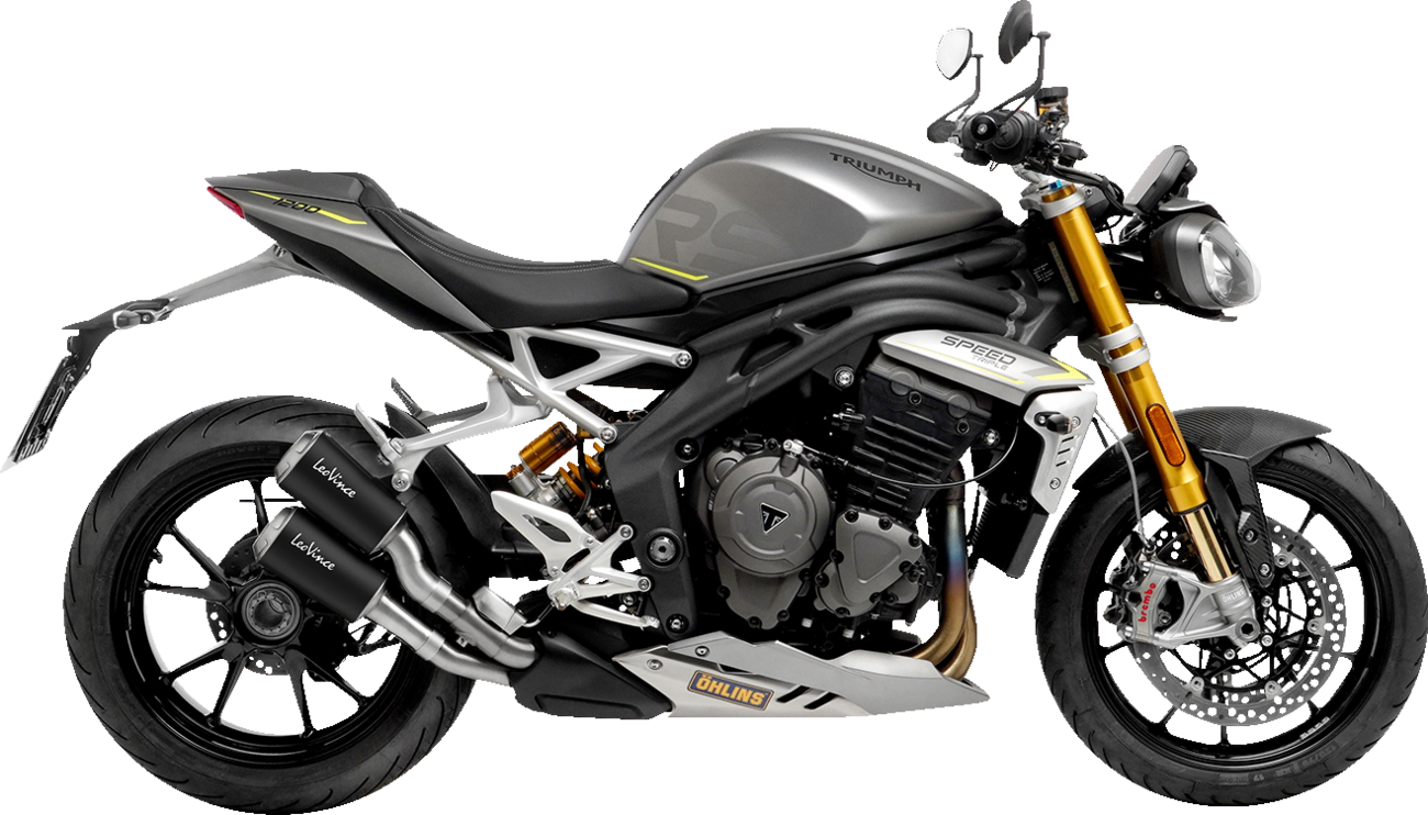 LEOVINCE LV-10 Slip-On Muffler Speed Triple 1200  2021-2024	 15247B
