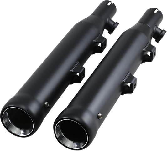 COBRA 3" Neighbor Hater Mufflers for '04-'13 XL - Black 6085RB