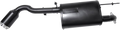 BIKEMAN PERFORMANCE Muffler - Black 17-315-CB