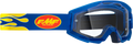 FMF PowerCore Goggles - Flame - Navy - Clear F-50050-00007 2601-3003