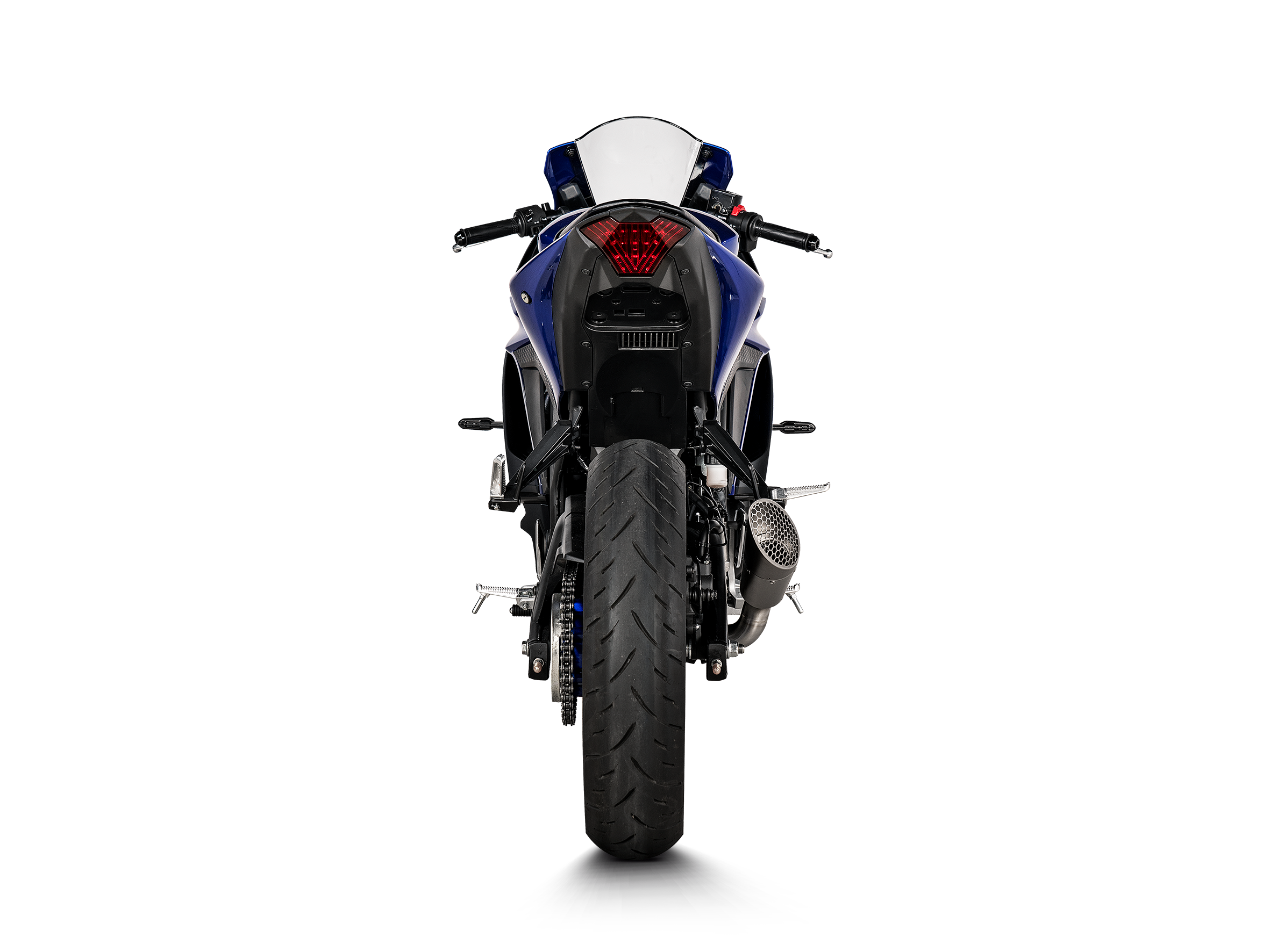 AKRAPOVIC R3 Slip-On Line Muffler - Titanium End Cap S-Y3SO6-IVOSS