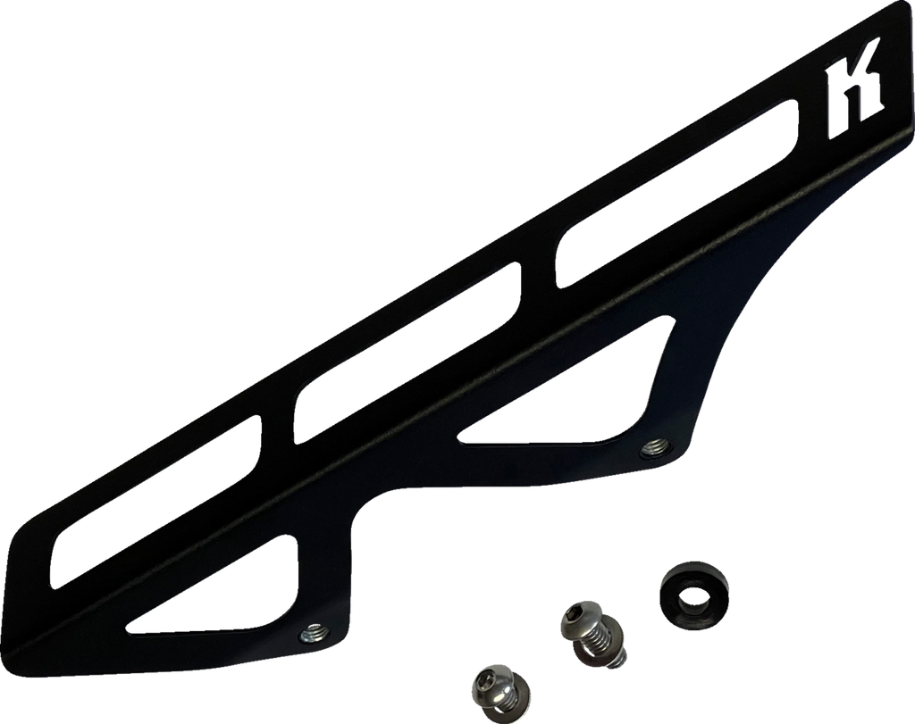 KODLIN MOTORCYCLE Upper Belt Guard - Black - Softail K47309